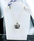 Lightweight 925 Sterling Silver Crown Pendant - Chain Sold Separate 1417