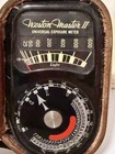 Weston Master Ii 2 Universal Exposure Light Meter 735 W  Leather Case Camera  