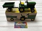 Vintage 1 16 Ertl John Deere  Lawn And Garden Tractor   Trailer In Ice Cream Box