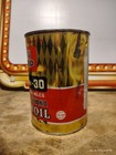 Vintage Penn Champ 1 Qt Unopened Motor Oil Can Full Metal 