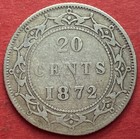 1872h Newfoundland 20 Cents - Fine - Lot 7696