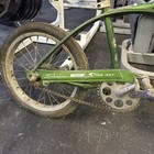 Schwinn Stingray Green Midget Frame With Wheels And Pedals