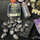 Wicca Witchcraft Metaphysical Lot Chakra Wand Crystals Oils Healing Runes Stamps