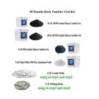 40 Lb Bulk Rock Tumbler Grit Refill - Polishing Media Kit