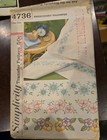 Lot  vintage Sewing Pattern Simplicity Embroidery Transfers  4 
