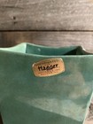 Vintage Haeger Pottery Square Green Planter  3716 Usa Euc With Tag