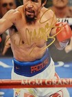 Manny Pacquiao Autographed 8x10 Photo Team Pacquiao Coa