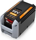 5 0ah 58v Battery Compatible With Echo Cbp-58v20 Cbp-58v40  Grey black