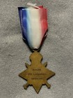 Ww1 Wwl British 1914-1915 Star Medal - 13th Canadian Infantry - Pin Badge Award