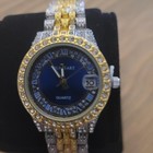 Our Start Quartz Women s Two-tone Watch With Crystal Accents