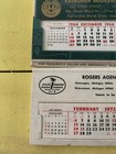 3 Vintage Upright Desk Calendars 1964  1972  1973 Ontonagon  Mi