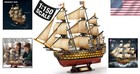 Deluxe Hms Victory 3d Model Kits - 189 Pieces For Creative Learners  Large Size