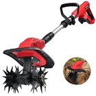 Cordless Tiller Cultivator Compatible Milwaukee M18