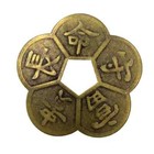 Large Chinese Ancient Bronze Copper Coin Diameter   54mm Thickness 1mm