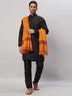 Indian Woven Pashmina Soft Wool 100  Cashmere Men s Scarf Shawl Wrap Stole Warm