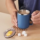 Coffee Mug Stainless Steel Double Wall Insulated Tumble Travel Mug Cup Lid 2023