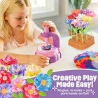 Flower Bouquet Making Kit Toy For Kids - Valentines Day Gifts  5 Year Old Girl G
