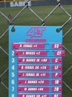 Custom Baseball Lineup Board 18 Player Tiles Team Dugout Roster Coach Gift