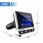 Bluetooth Car Fm Transmitter Mp3 Player Hands Free Radio Adapter Kit Usb Charger