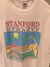 Vintage 1989 Stanford Women Tennis Dynasty Graphic T-shirt Undefeated Champions