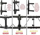 Pro Audio Dj Portable Light Lighting Fixture T Bar Stands 15ft Truss Package New