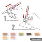 Skin Color Marker Pen Assembly Model Doll Painting Tools Hobby Coloring Diy