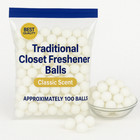 Closet Freshener Deodorizer Balls Classic Scent Wardrobe   Storage Use 100 Balls