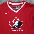 Canada Hockey Womens Nike Team Jersey Size Small Red White