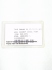 Vintage 2001 Blockbuster Video Membership Card Original Laminated South Florida