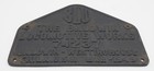 Baldwin Locomotive Works March 1949 Builders Plate  74237