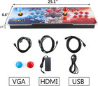 Pandora s Box 11 Arcade Game Console  30000 Games  3d Support  Upgraded Cpu  4-p