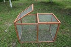 Outdoor Wooden Chicken Coop Nesting Box Hen House Poultry Pet Hutch Chicken Run