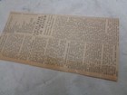 Island Of Lost Souls Vintage 1932 Movie Ad Clipping From Newspaper Original  