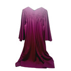 Murphy Robes Purple Choir Pulpit Robe   White Stole Gold Cross   Treble Clef