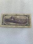Bank Of Canada Early Queen Elizabeth Ii  10 Dollar Banknote 1954