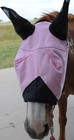 Equine Horse  Light Weight  Mask Summer Spring Airflow Mesh Pink  73202