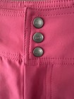 Nwt Jofit Women   s Pink Golf Shorts Size 10 Upf50  Pockets Belt Loops Active