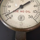 Vintage Brass Gauge Steampunk Industrial Pressure Moto Meter Lacrosse Wis