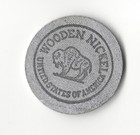 Rare Sabbar Wooden Nickel Coin Token Arabia Shriners