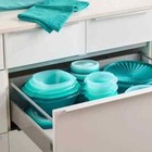Tupperware Heritage Get It All Set 30pc Set - Green Nib