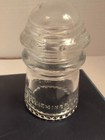 Hemingray 9 Glass Insulator 120- 9 Clear Made In Usa