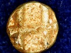 Rare India Gold Bele  1336   1646 Ce      World s Smallest Gold Coin     Free Ship