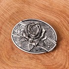 Men s Women   s 3d Beautiful Rose  Belt Buckle