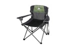 Oversized Big And Tall Camp Chair With Cup Holders  Green  Adult 