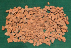 Native American Indian Pottery Sherds 5 Lb North Georgia Artifact Lot Plain