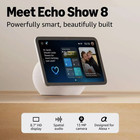 Amazon Echo Show 8 Hd Display Spatial Audio Alexa Glacier White Brand New