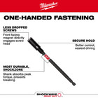 Milwaukee 48-32-7904 Shockwave Impact Duty 6 Inch Screw-holding Bit Holder
