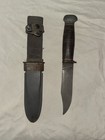 U s  Wwii Navy Usn Mark 1 Fighting Knife By Camillus With Mk1 Scabbard