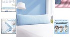 Cooling Body Pillow With Adjustable Memory Foam Support - Full Size 54  X 19 