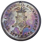 1899 G a r  Medal - F a  Poth   Sons  Philadelphia - Civil War Veterans Token